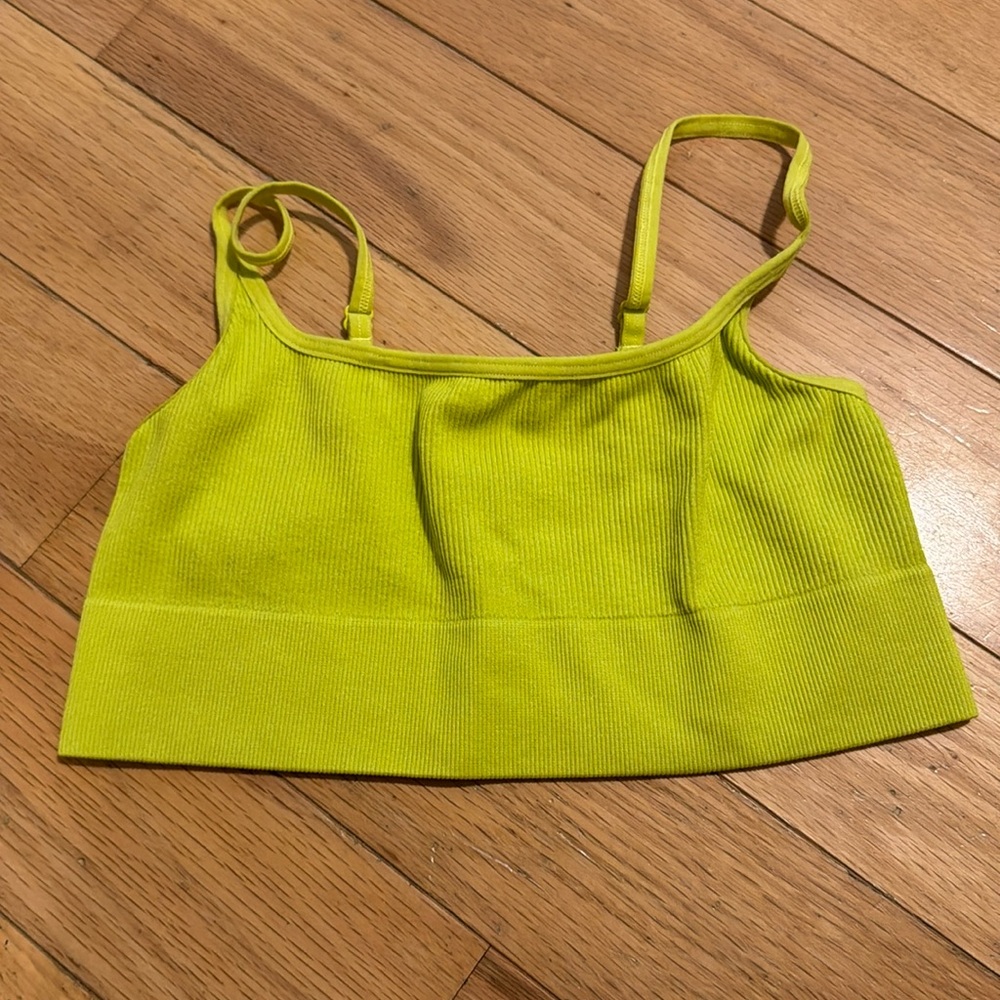 neon green tank